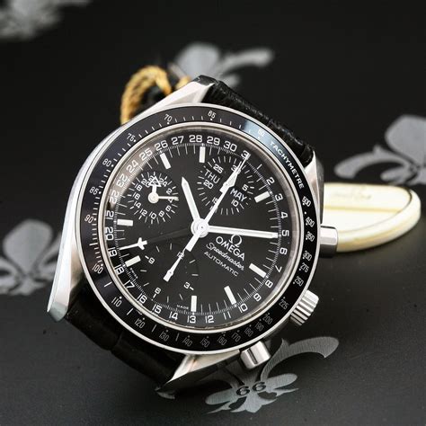 omega speedmaster mark 40 triple date|omega speedmaster racing 40mm.